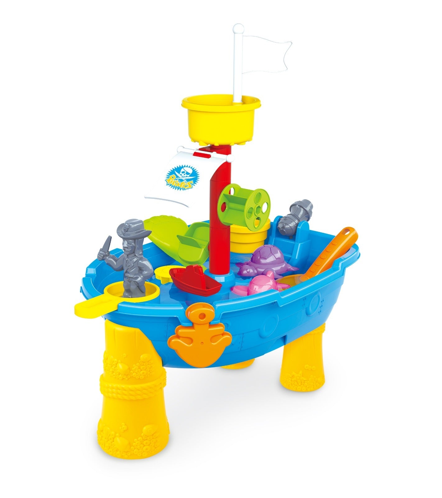 - Pirate Ship Sand & Water Table – 24-Piece Adventure Play Set Keezi Home & Garden > Pool & Accessories > Pool Toys & Inflatables