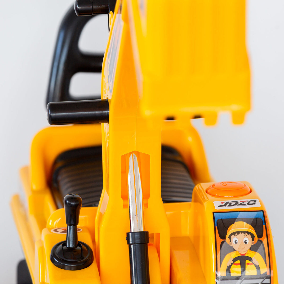 - Ride-on Children's Excavator w/ Sturdy Track and Dual Operation Levers to Scoop Baby Stork Baby &amp; Kids > Ride On Cars, Go-karts &amp; Bikes > Ride On Cars