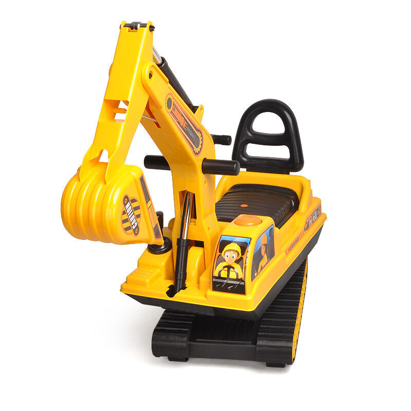 - Ride-on Children's Excavator w/ Sturdy Track and Dual Operation Levers to Scoop Baby Stork Baby &amp; Kids > Ride On Cars, Go-karts &amp; Bikes > Ride On Cars