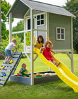 - Ultimate Wooden Tower Cubby House with Slide & Sandpit – Grey Rovo Baby & Kids > Baby & Kid's Toys > Outdoor Play Equipment