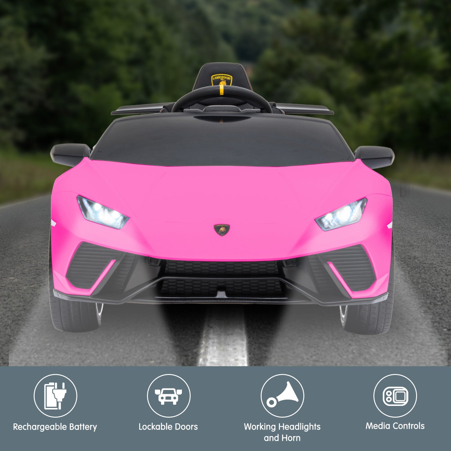 - Lamborghini Performante Ride On Car – Pink Baby Stork Baby &amp; Kids &gt; Ride On Cars, Go-karts &amp; Bikes &gt; Ride On Cars