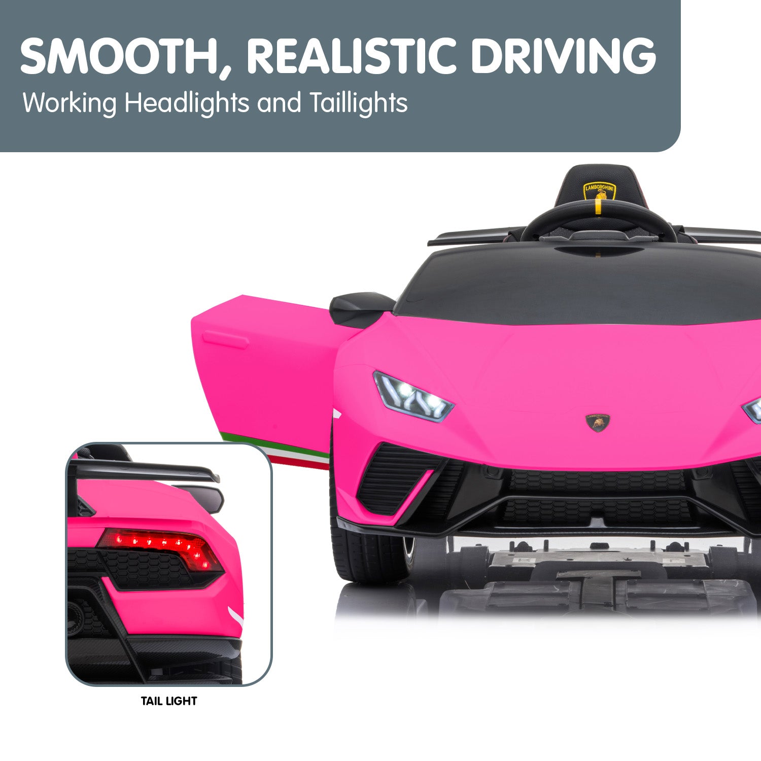 - Lamborghini Performante Ride On Car – Pink Baby Stork Baby &amp; Kids &gt; Ride On Cars, Go-karts &amp; Bikes &gt; Ride On Cars