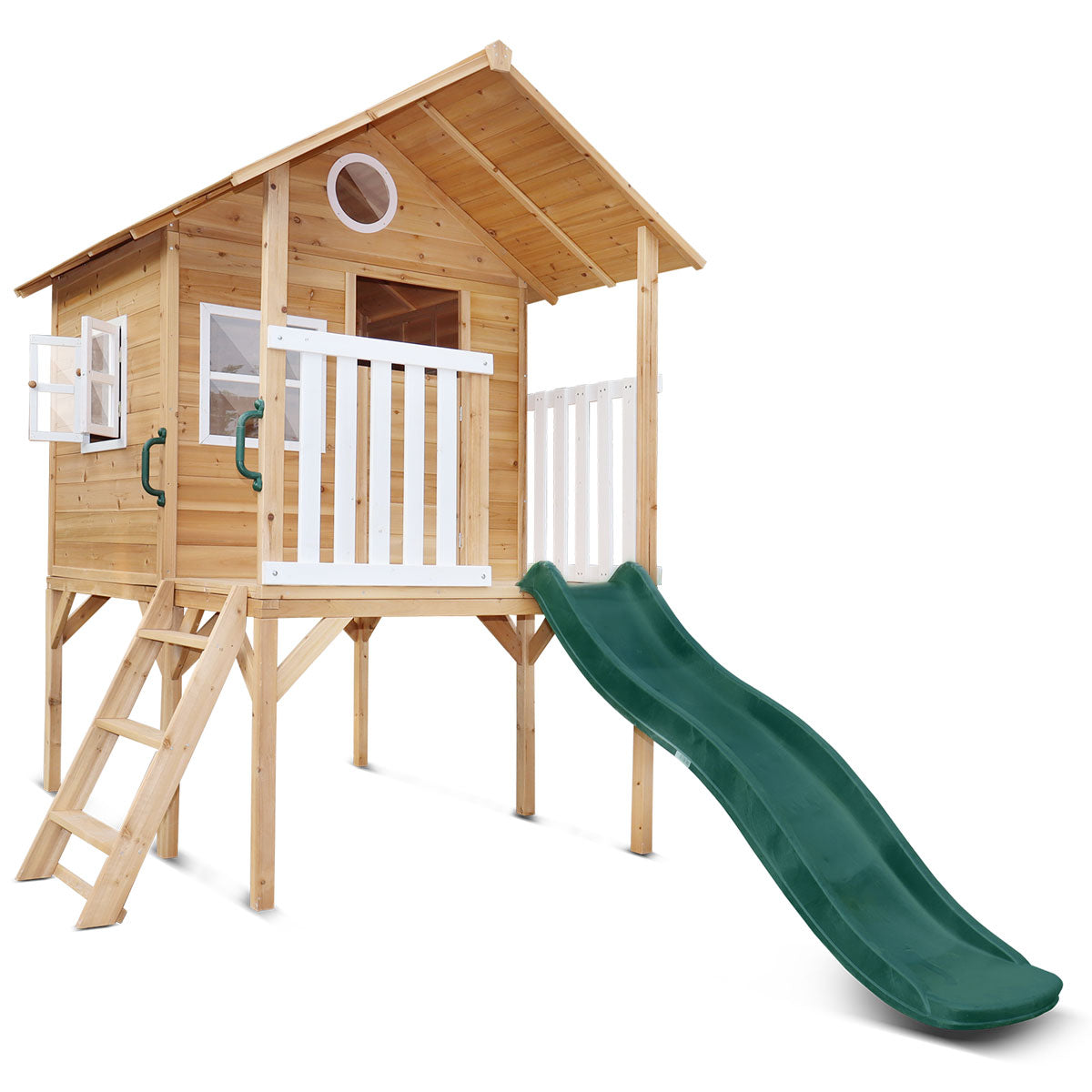 - Archie Elevated Cubby House with Slide – Lifespan Kids Lifespan Kids Baby & Kids > Baby & Kid's Toys > Outdoor Play Equipment
