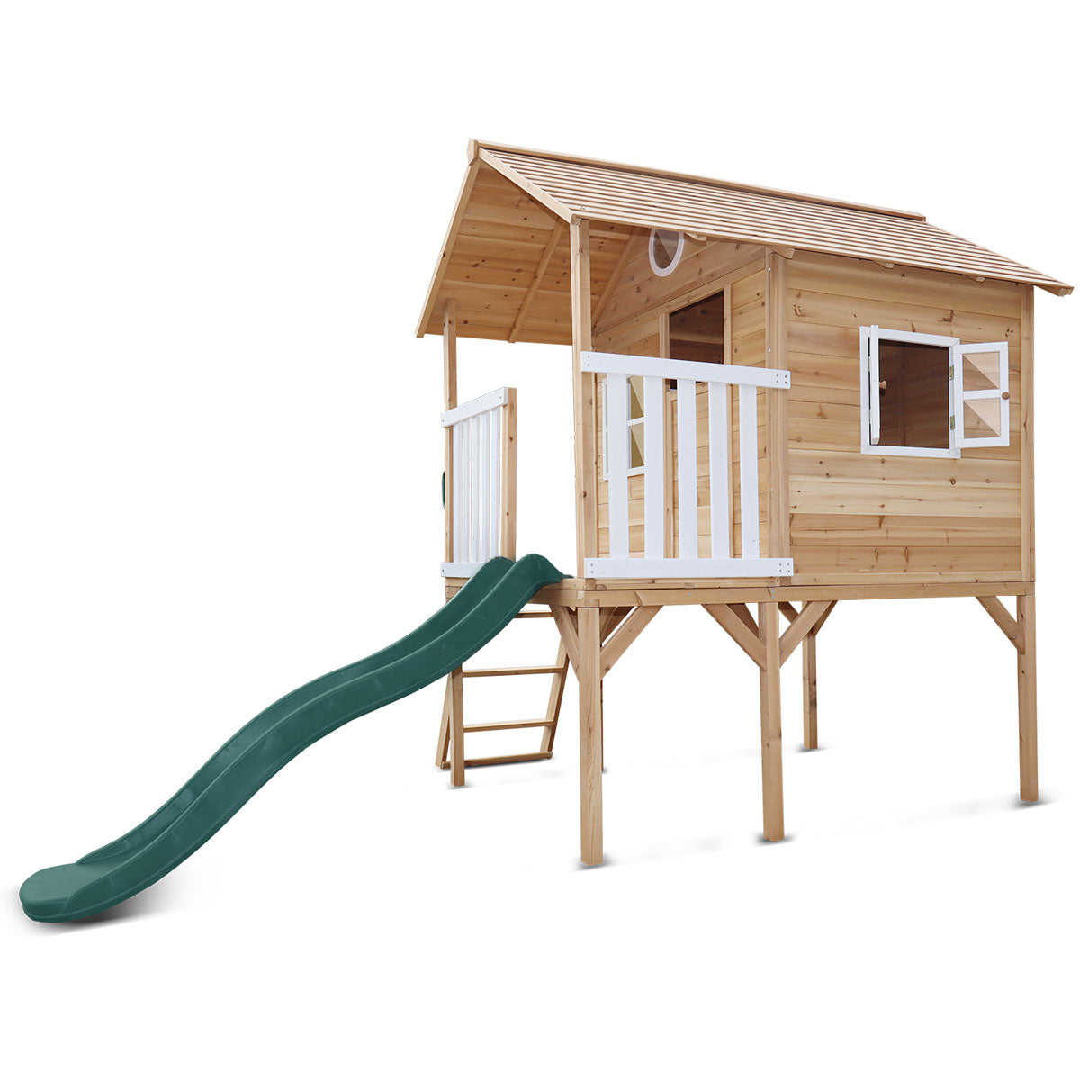 - Archie Elevated Cubby House with Slide – Lifespan Kids Lifespan Kids Baby & Kids > Baby & Kid's Toys > Outdoor Play Equipment