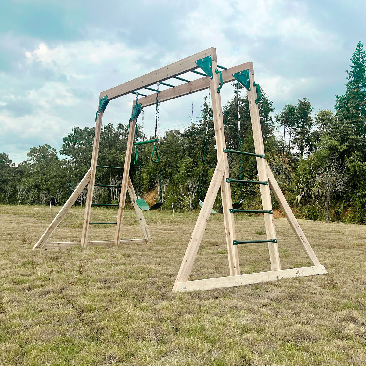 - Hybrid Swing &amp; Monkey Bar Set – Timber Outdoor Play Centre Lifespan Kids Baby &amp; Kids &gt; Baby &amp; Kid&#39;s Toys &gt; Outdoor Play Equipment