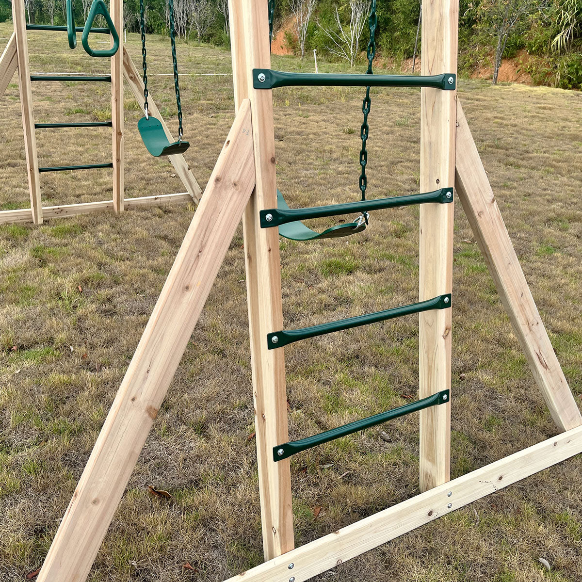 - Hybrid Swing &amp; Monkey Bar Set – Timber Outdoor Play Centre Lifespan Kids Baby &amp; Kids &gt; Baby &amp; Kid&#39;s Toys &gt; Outdoor Play Equipment