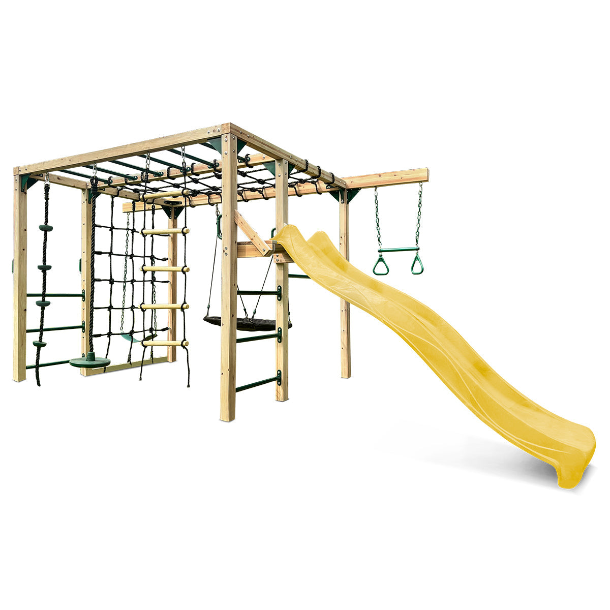 - Ultimate Wooden Playground Set with Swings, Climbing &amp; 2.2m Slide Lifespan Kids Baby &amp; Kids &gt; Baby &amp; Kid&#39;s Toys &gt; Outdoor Play Equipment