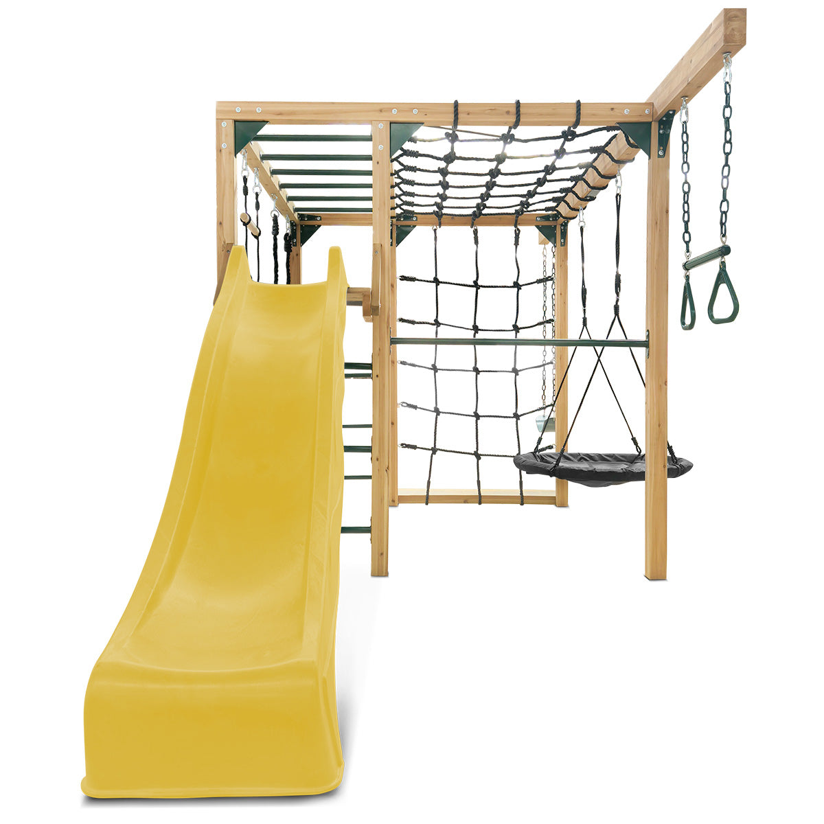 - Ultimate Wooden Playground Set with Swings, Climbing &amp; 2.2m Slide Lifespan Kids Baby &amp; Kids &gt; Baby &amp; Kid&#39;s Toys &gt; Outdoor Play Equipment