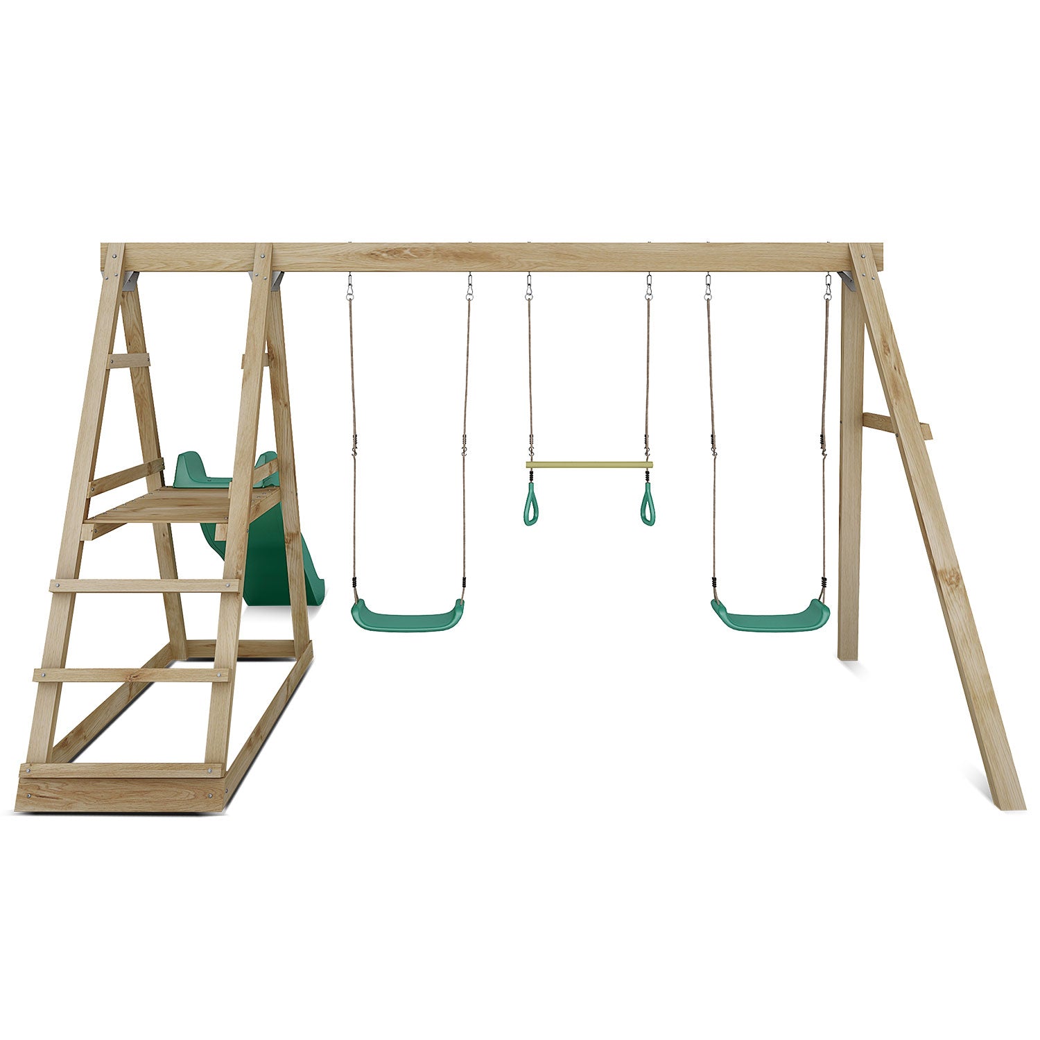 - Winston 4 Station Swing Set with Slide – Outdoor Wooden Play Centre Lifespan Kids Baby & Kids > Baby & Kid's Toys > Outdoor Play Equipment