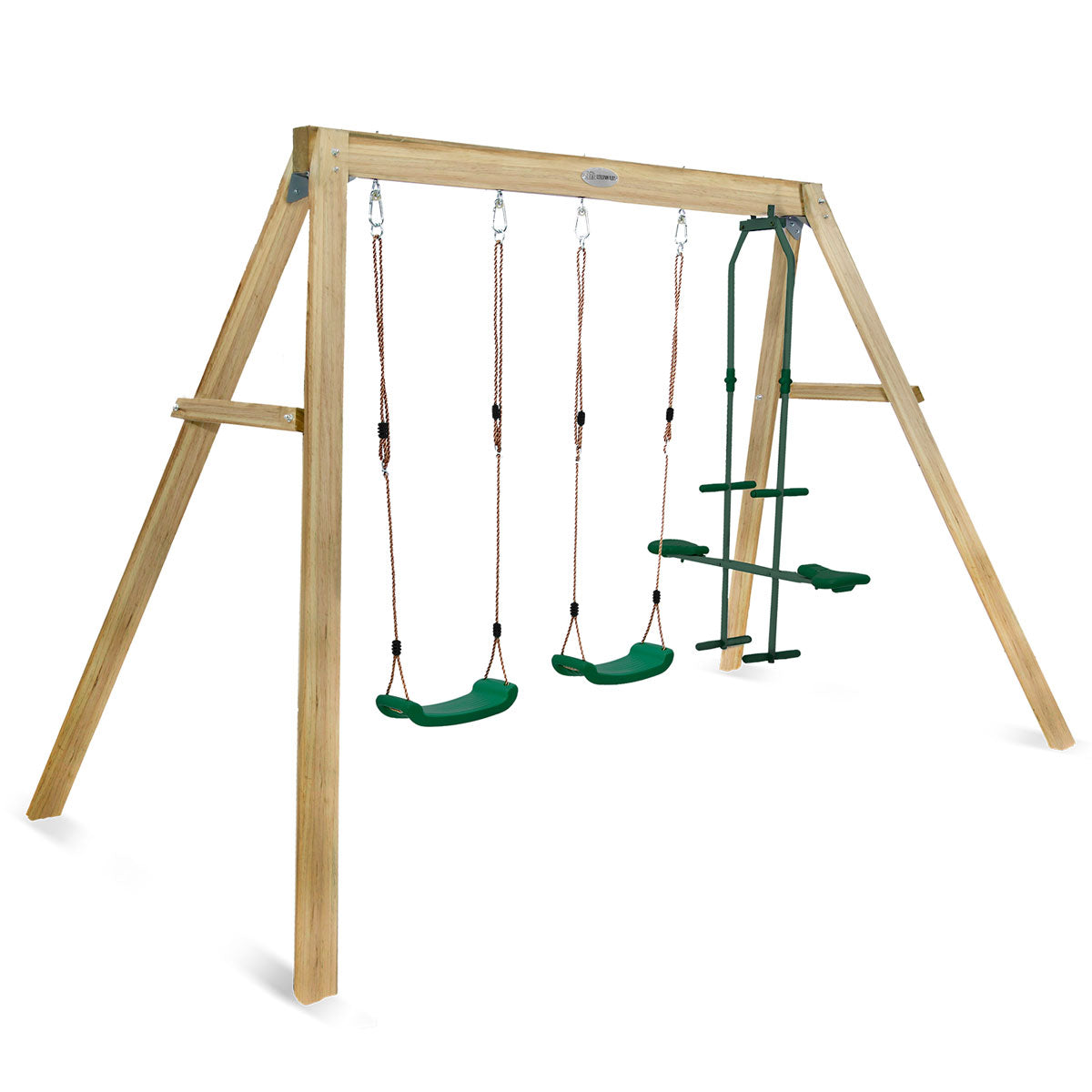 - Kids Forde 2 Double Swing & Glider – Wooden Outdoor Play Set Lifespan Kids Baby & Kids > Baby & Kid's Toys > Outdoor Play Equipment