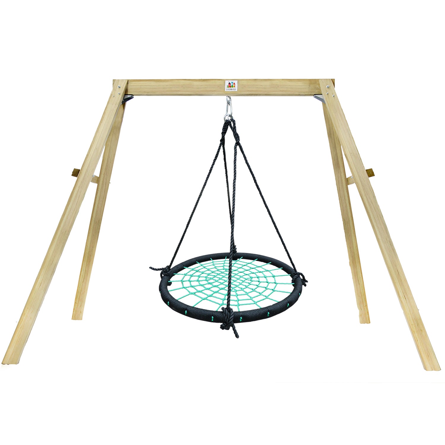 - Oakley Wooden Swing Set with 1m Spidey Web Swing – Outdoor Kids Play Lifespan Kids Baby &amp; Kids &gt; Baby &amp; Kid&#39;s Toys &gt; Outdoor Play Equipment