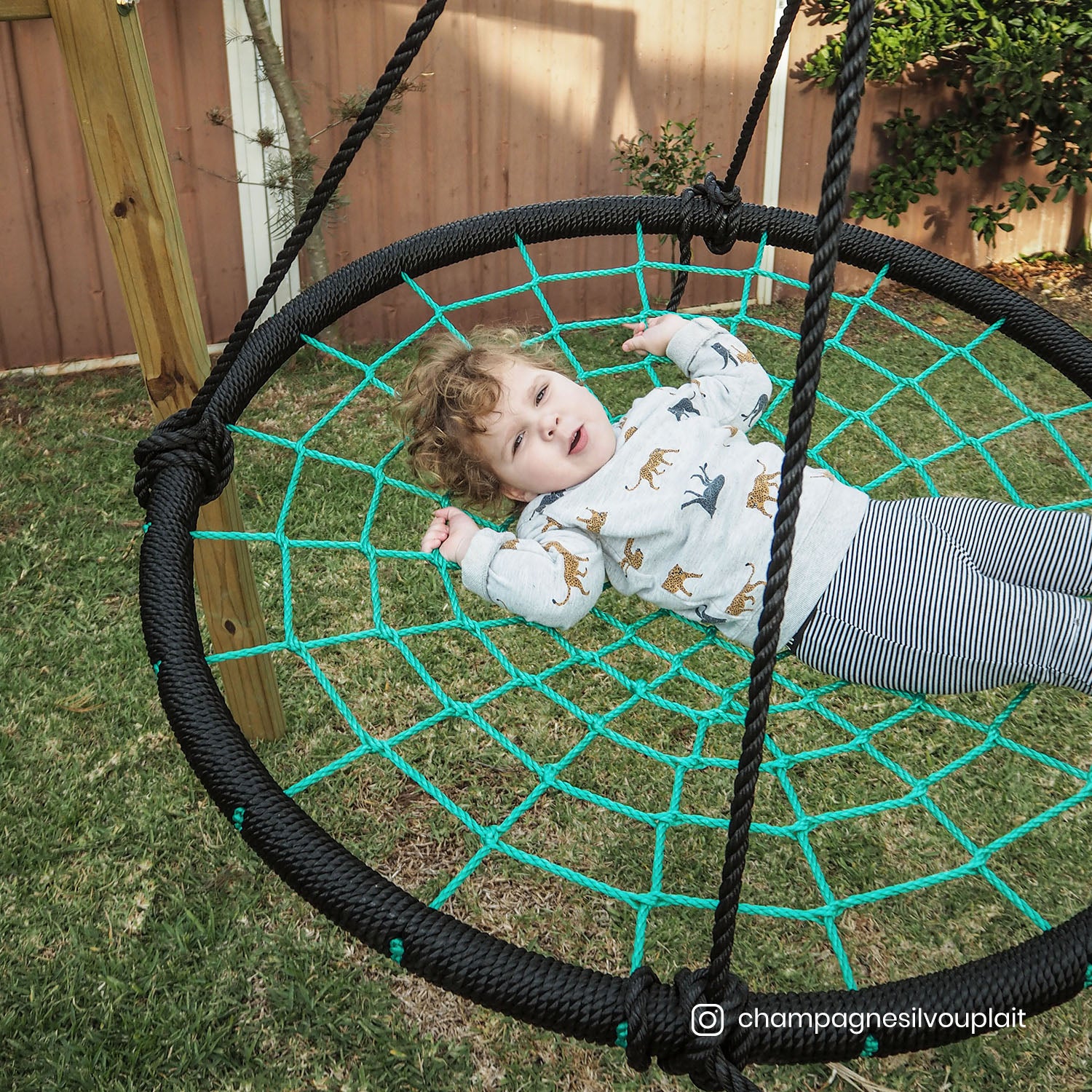 - Oakley Wooden Swing Set with 1m Spidey Web Swing – Outdoor Kids Play Lifespan Kids Baby & Kids > Baby & Kid's Toys > Outdoor Play Equipment