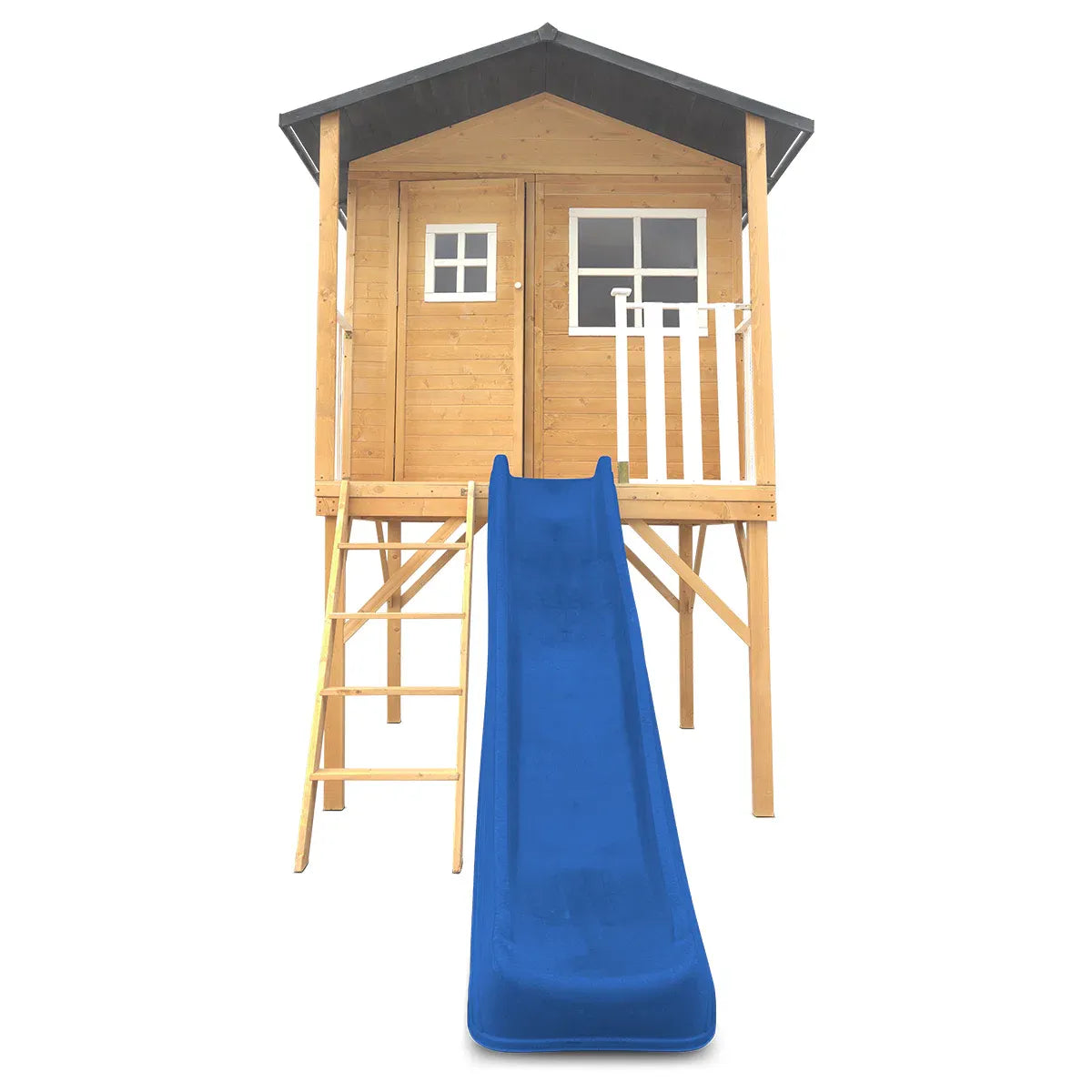 - Lifespan Kids Burleigh Cubby House with 2.2m Slide (Blue) Baby Stork Baby &amp; Kids > Baby &amp; Kid's Toys > Outdoor Play Equipment