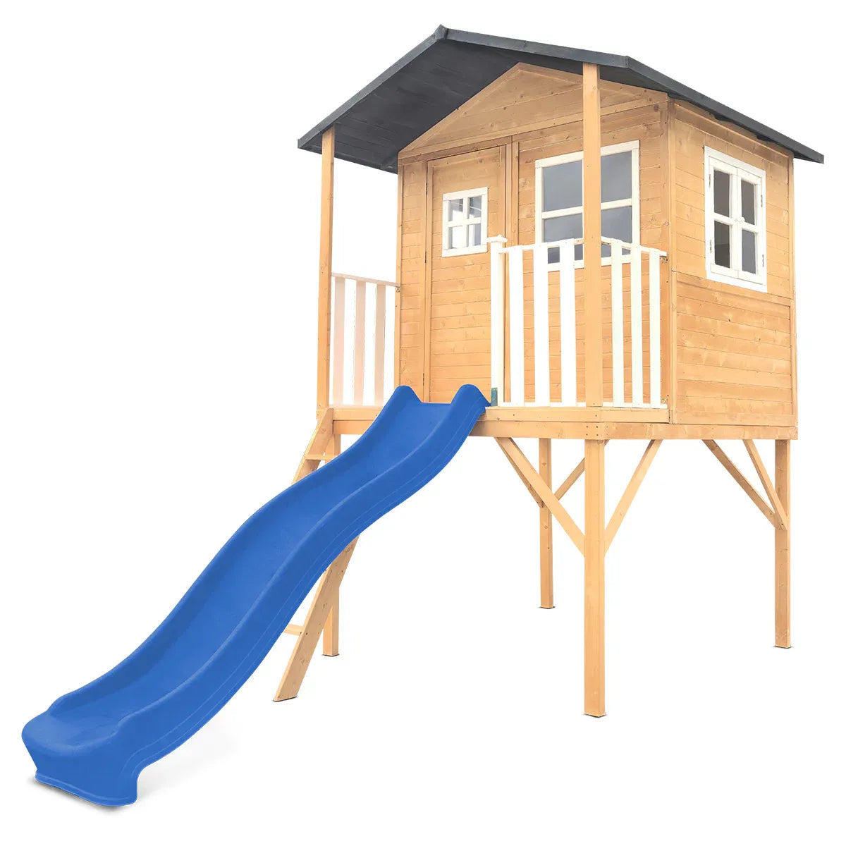 - Lifespan Kids Burleigh Cubby House with 2.2m Slide (Blue) Baby Stork Baby &amp; Kids > Baby &amp; Kid's Toys > Outdoor Play Equipment