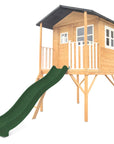 - Lifespan Kids Burleigh Wooden Cubby House with 2.2m Green Slide Lifespan Kids Baby & Kids > Baby & Kid's Toys > Outdoor Play Equipment