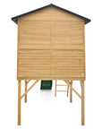 - Lifespan Kids Burleigh Wooden Cubby House with 2.2m Green Slide Lifespan Kids Baby & Kids > Baby & Kid's Toys > Outdoor Play Equipment
