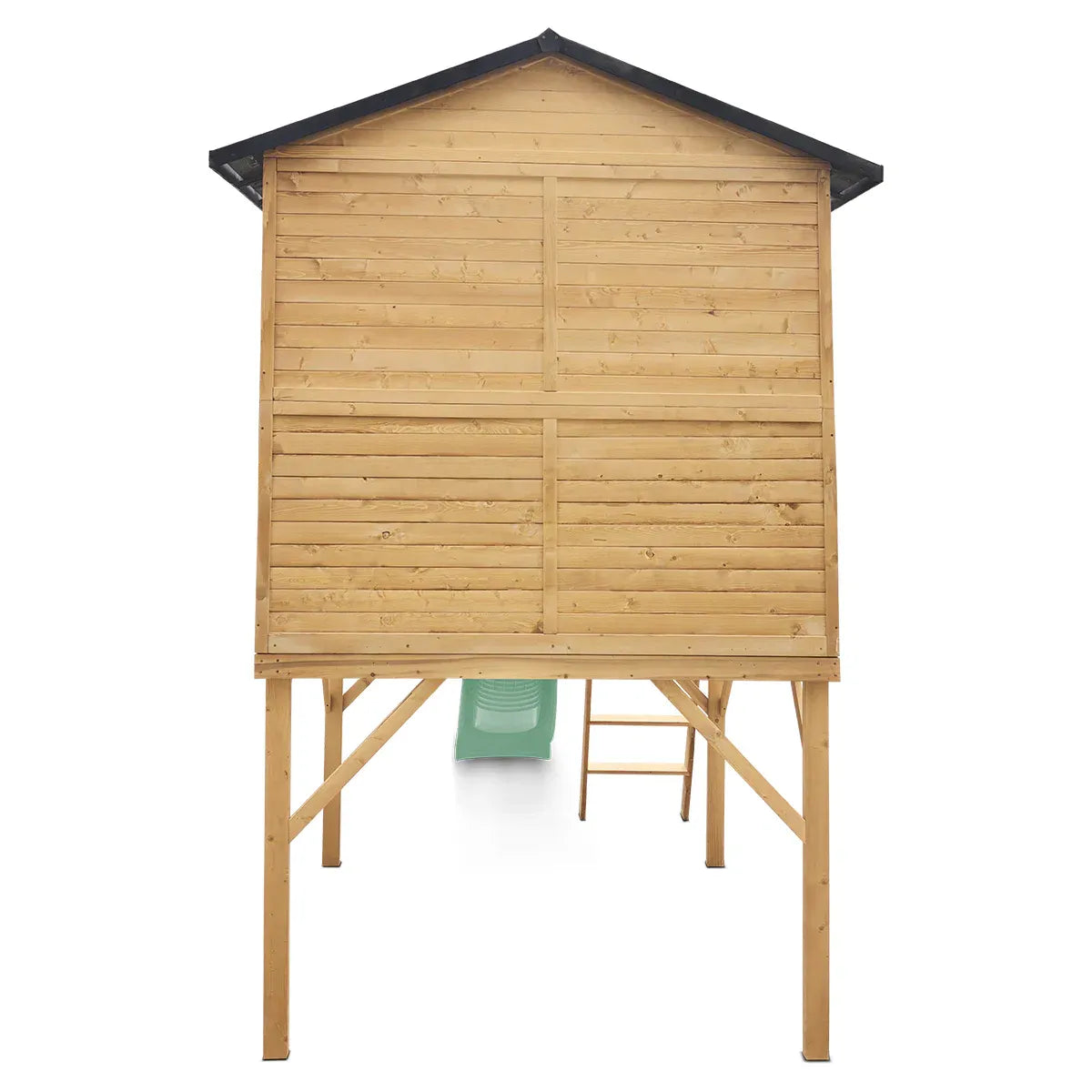 - Lifespan Kids Burleigh Wooden Cubby House with 2.2m Pastel Green Slide Lifespan Kids Baby &amp; Kids > Baby &amp; Kid's Toys > Outdoor Play Equipment