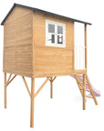 - Lifespan Kids Burleigh Wooden Cubby House with 2.2m Pastel Pink Slide Lifespan Kids Baby & Kids > Baby & Kid's Toys > Outdoor Play Equipment