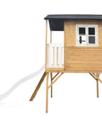 - Lifespan Kids Burleigh Wooden Cubby House with 2.2m White Slide Lifespan Kids Baby & Kids > Baby & Kid's Toys > Outdoor Play Equipment