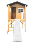 - Lifespan Kids Burleigh Wooden Cubby House with 2.2m White Slide Lifespan Kids Baby & Kids > Baby & Kid's Toys > Outdoor Play Equipment