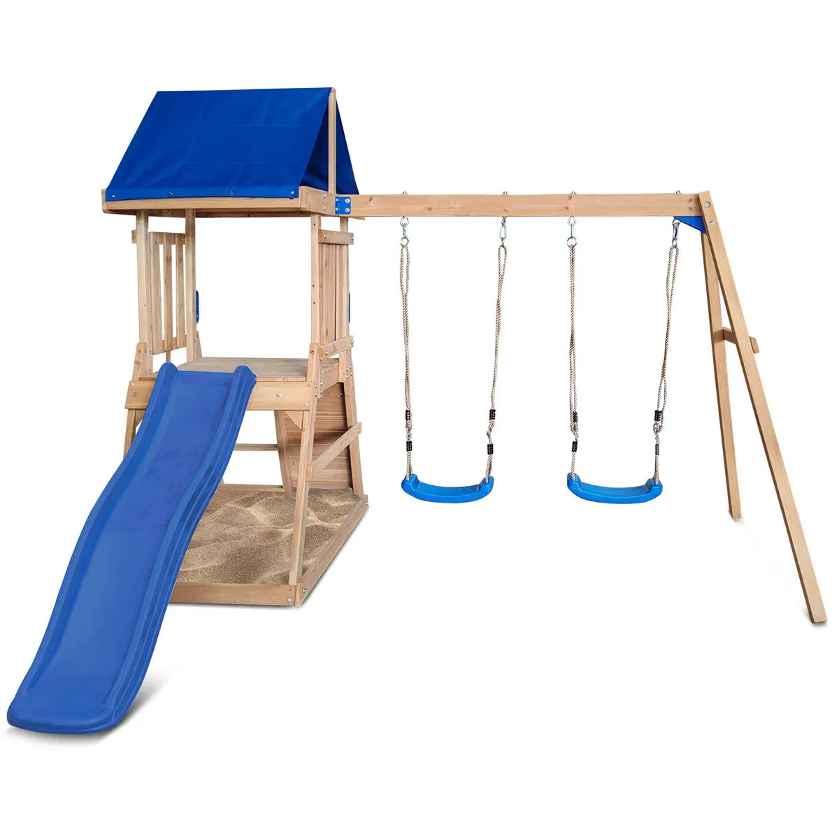 - Lifespan Kids Hazelbrook Swing Set &amp; Play Centre with 1.8m Slide (Blue) Baby Stork Baby &amp; Kids > Baby &amp; Kid's Toys > Outdoor Play Equipment