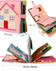 - Activity Book - Everyday Skills - Princess Doll House Baby Stork Puzzles