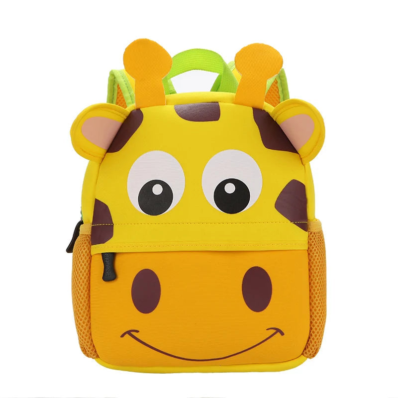 Cartoon Animal Backpacks for Kids Cute and Comfortable School Bags for 2 5 Years Baby Stork