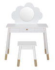 - Enchanted Kids Vanity Set with Mirror and Storage Drawer Keezi Furniture > Bedroom
