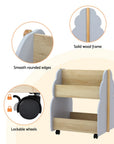 - Enchanted Forest Bookshelf: Double-Sided Mobile Storage for Young Readers Keezi Baby Mobile