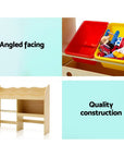 - Learning Station: 3-Tier Bookshelf & Toy Organiser Keezi Baby & Kids > Kid's Furniture