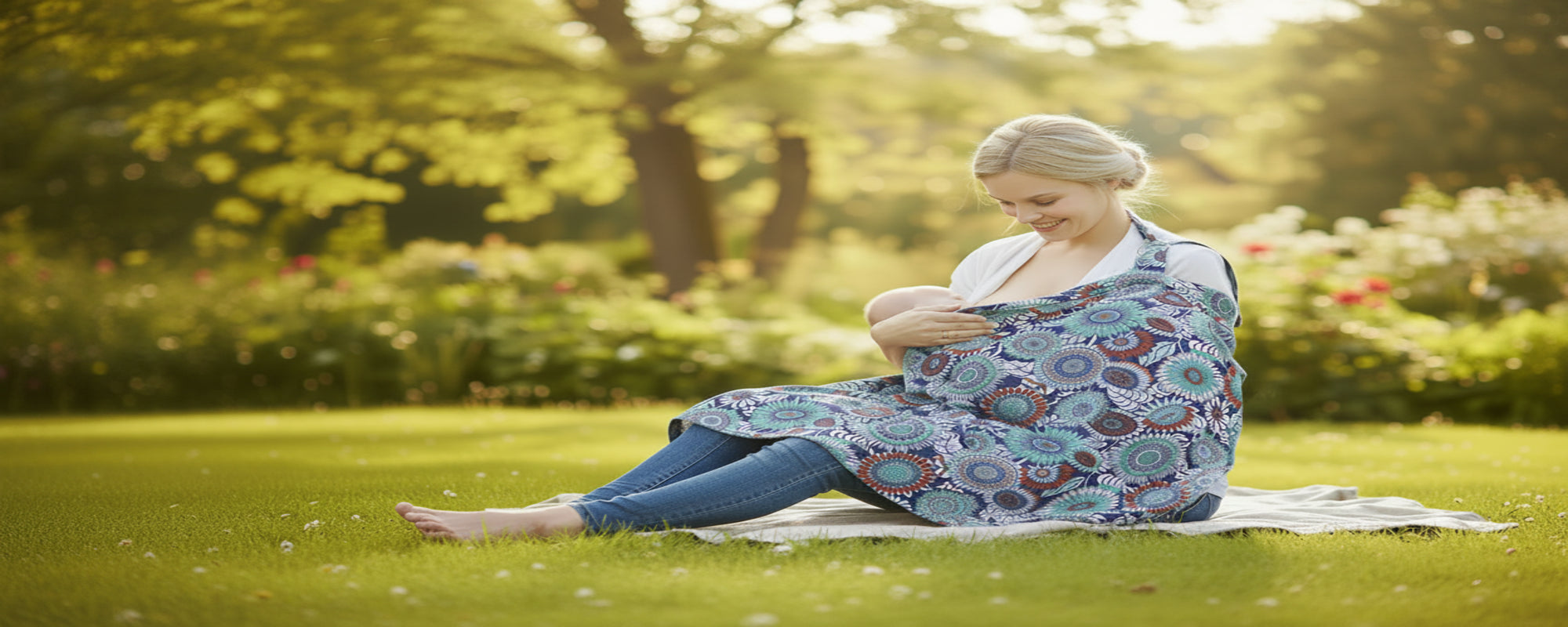 - Maternity Nursing Breastfeeding Privacy Cover - Stylish & Practical Baby Stork Nursing & Feeding