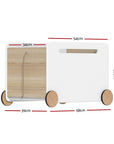 - Mobile Toy Storage Box: Your Child's Treasures on Wheels Keezi Home & Garden > Storage
