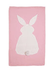 Personalised Soft Bunny Blanket Baby Gift Sets Storkke Pink 