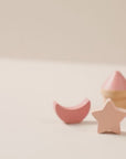 Video of Pink Wooden Princess Castle Busy Cube Baby Stork