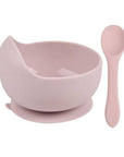 Silicone Bowl & Spoon - Multiple Colours Baby & Toddler Food Storkke Lilac 