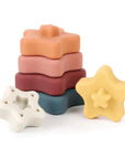 Silicone Star Stacker Sorting & Stacking Toys Storkke 