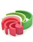 - Silicone Watermelon Stacker - Fun and Educational Stacking Toy Storkke Sorting & Stacking Toys