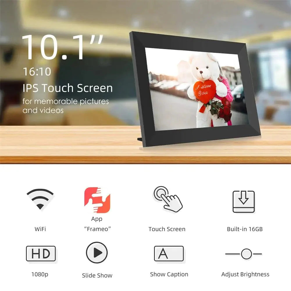 Digital Smart Frame Smart Digital Photo Frame 10.1 Inch 32GB - Frameo – Baby Stork