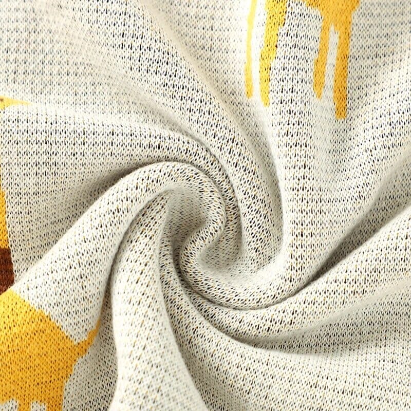 Soft Knit Griaffe Blanket Swaddling & Receiving Blankets Storkke 
