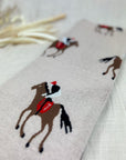 Soft Knit Horse Blanket Swaddling & Receiving Blankets Storkke Grey 