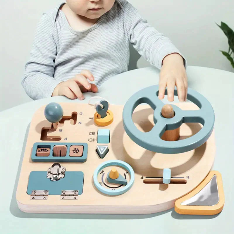 Buggy board with steering wheel online